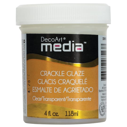 DecoArt&#xAE; Media&#x2122; Clear Crackle Glaze